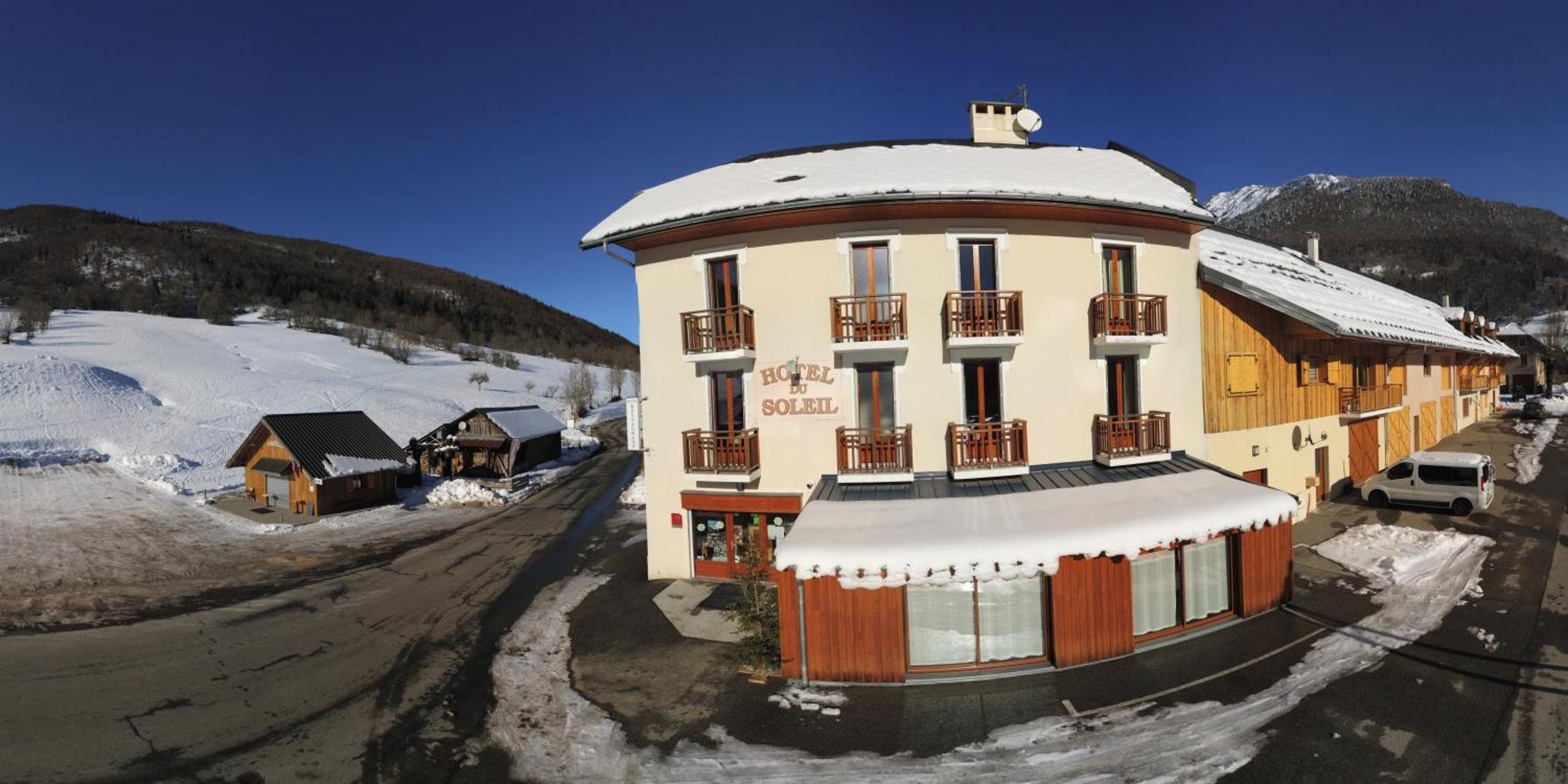 Hotel Du Soleil Aillon-le-Jeune المظهر الخارجي الصورة
