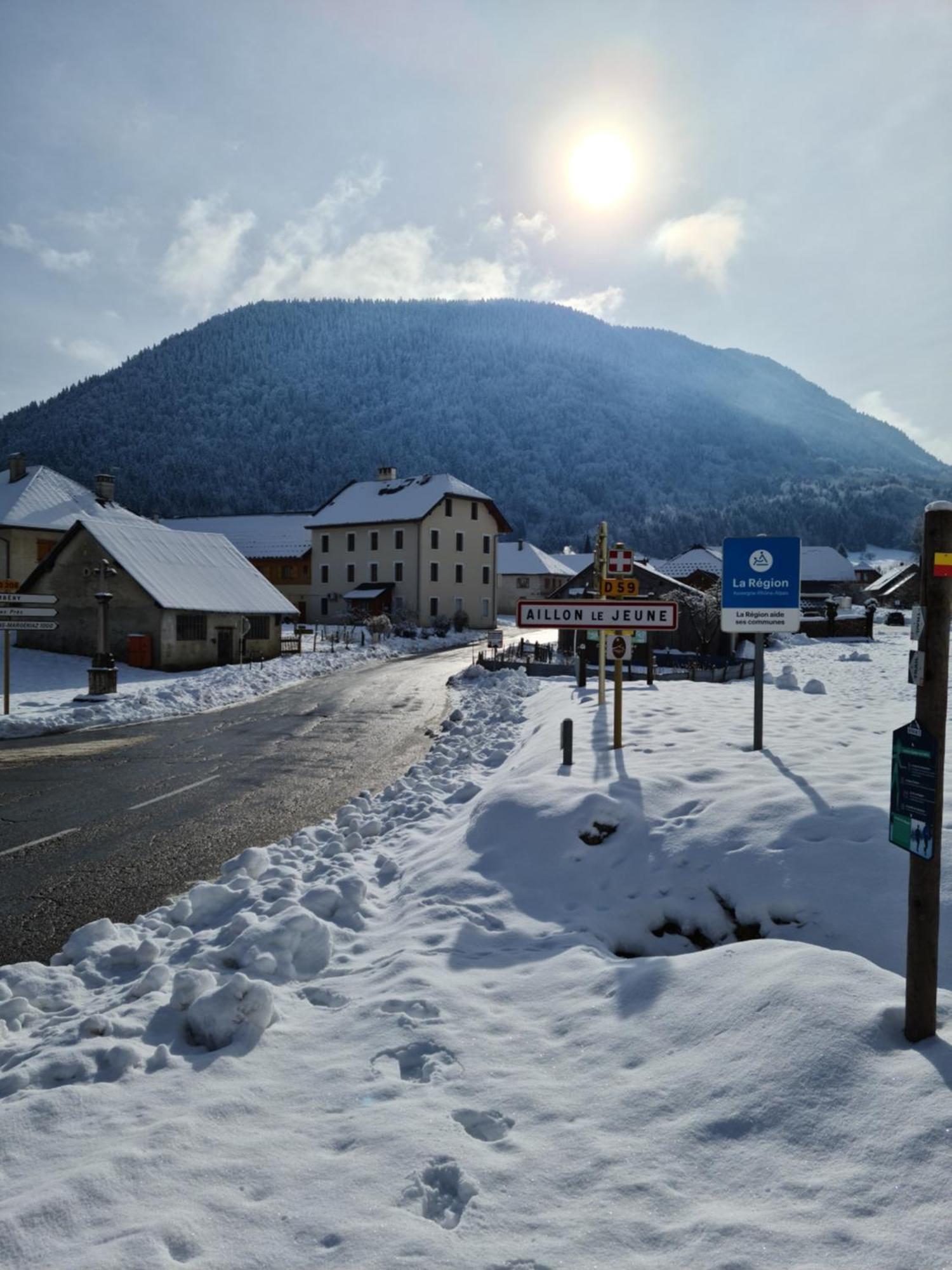 Hotel Du Soleil Aillon-le-Jeune المظهر الخارجي الصورة